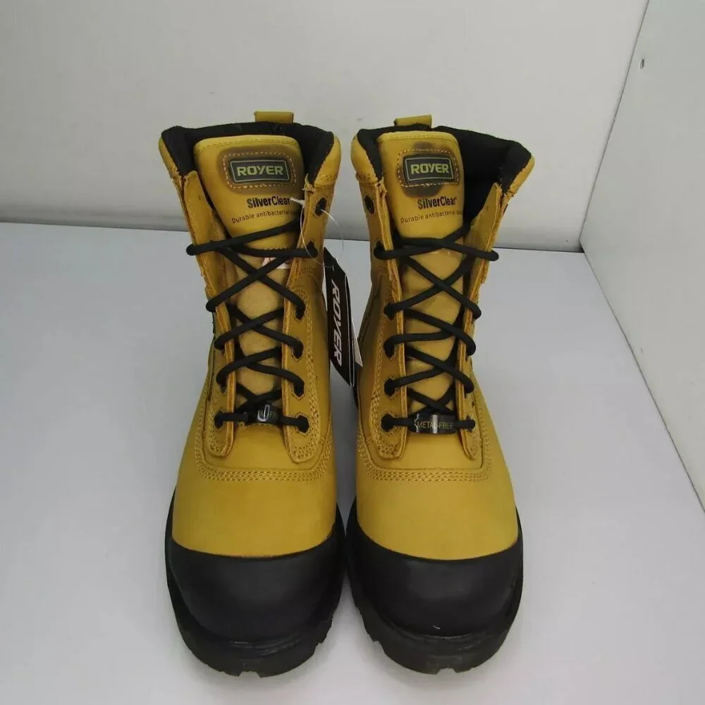 NEW ROYER Mens 8160FLX Work Boots Waterproof Airflow Metal-Free Comfort Size 10 - Picture 6 of 8